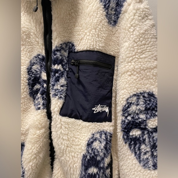 Stussy Jacquard fleece - Picture 2 of 4